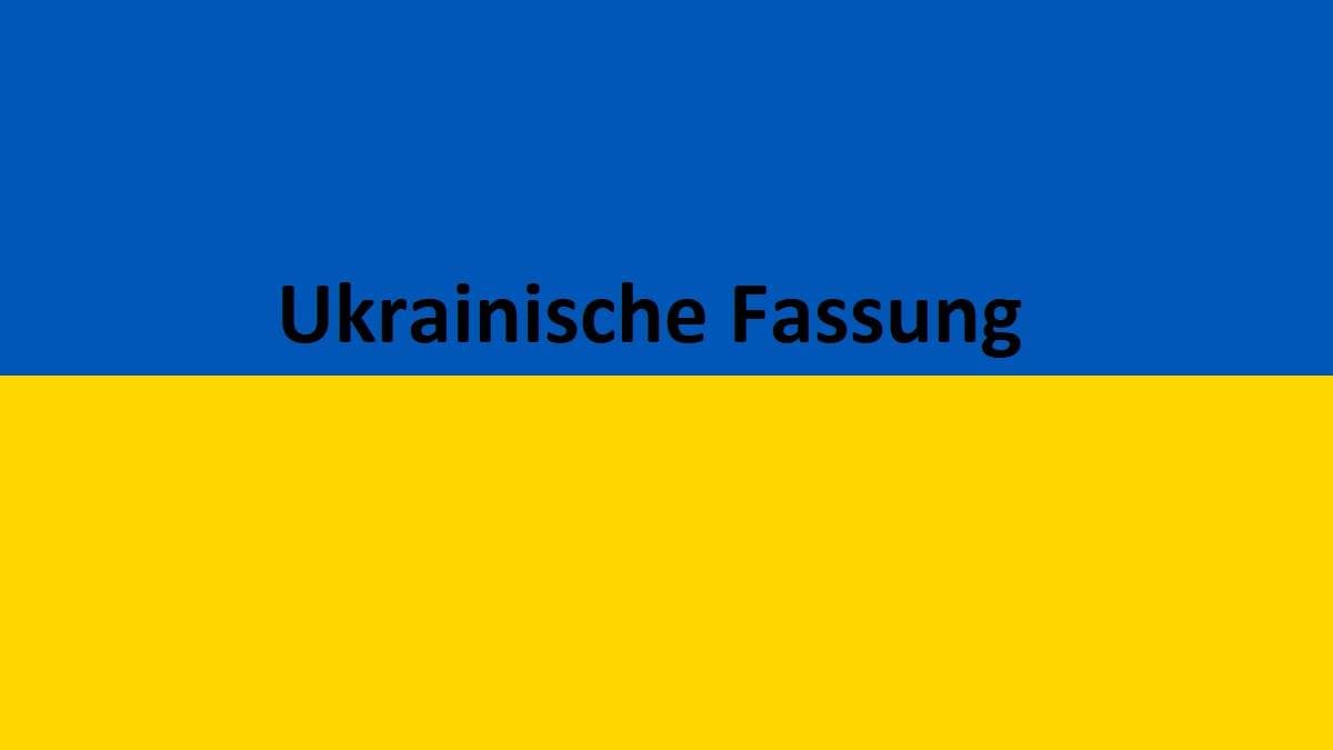Ukrainische Fassung