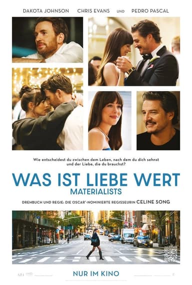 Was ist Liebe wert - Materialists Poster