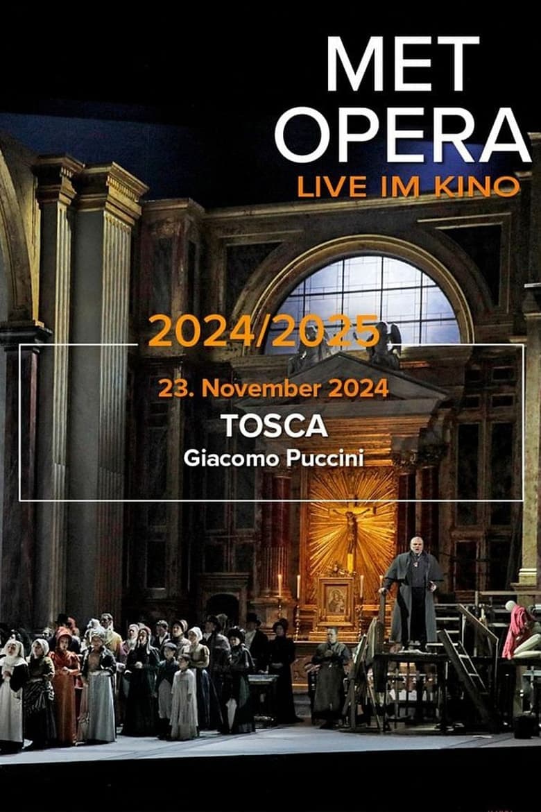 The Metropolitan Opera: Tosca poster