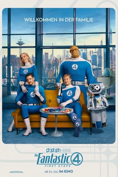 The Fantastic Four: First Steps Poster